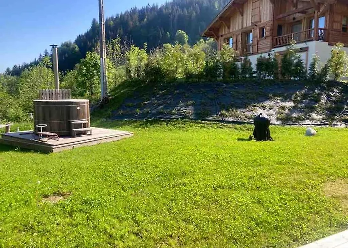 In New With Private Garden * Megève